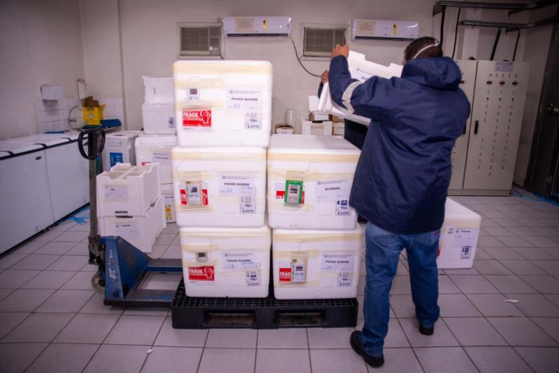 Governo distribui mais de 725 mil doses de Pfizer