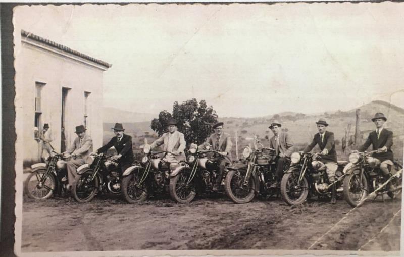 Motociclistas da década de 1940 