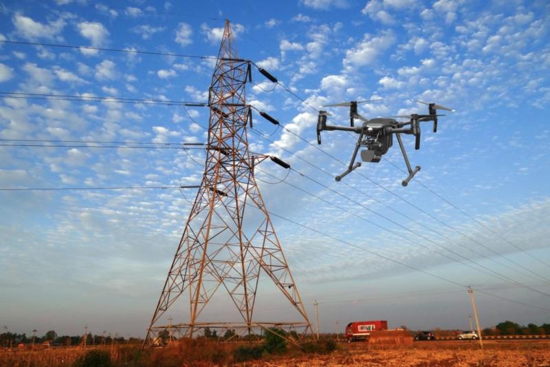 Cemig desenvolve projeto para inspecionar rede elétrica por meio de veículos aéreos não tripulados