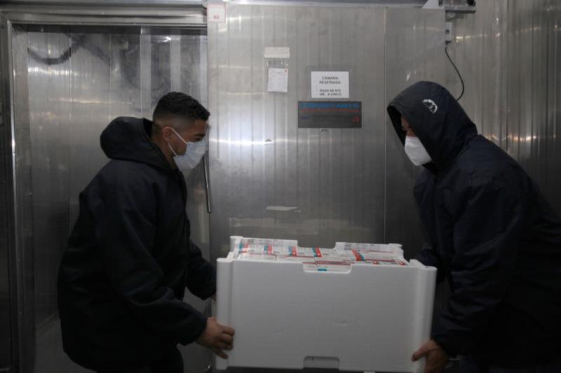 Mais de 1 milhão de vacinas contra covid-19 chegaram ao estado nesta quinta-feira
