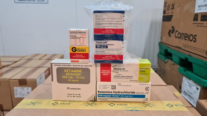 Minas recebeu medicamentos para o kit intubação para tratamento de pacientes com Covid-19
