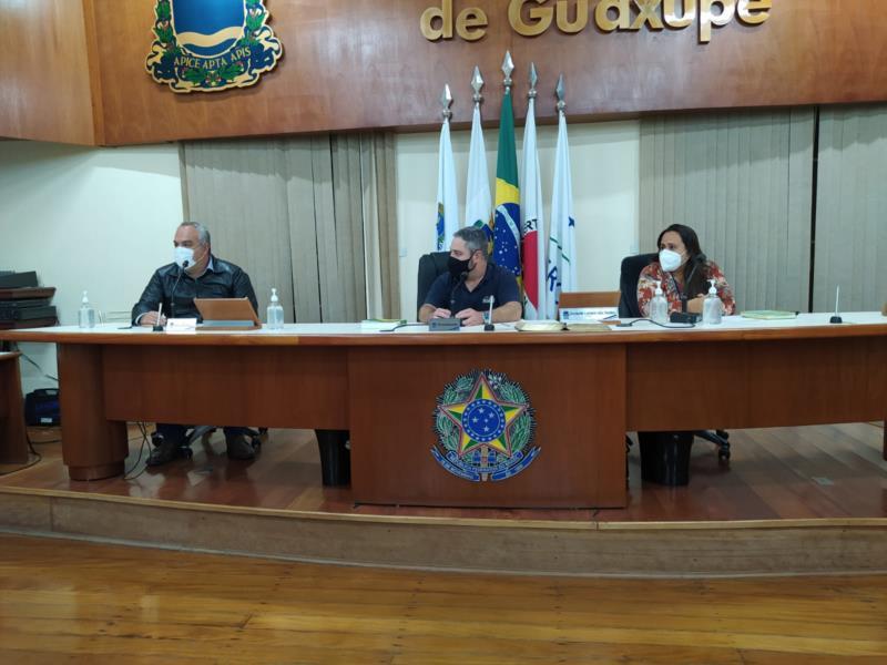 Em reunião na Câmara de Guaxupé, extensão do auxílio emergencial é discutido