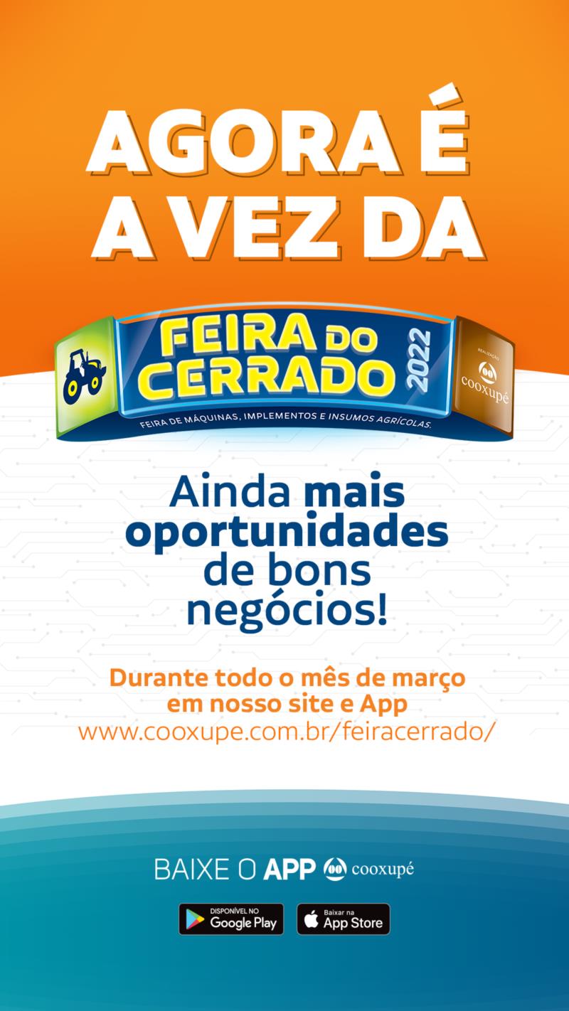 Feira do Cerrado 2022 tem início nesta terça-feira, dia 1º