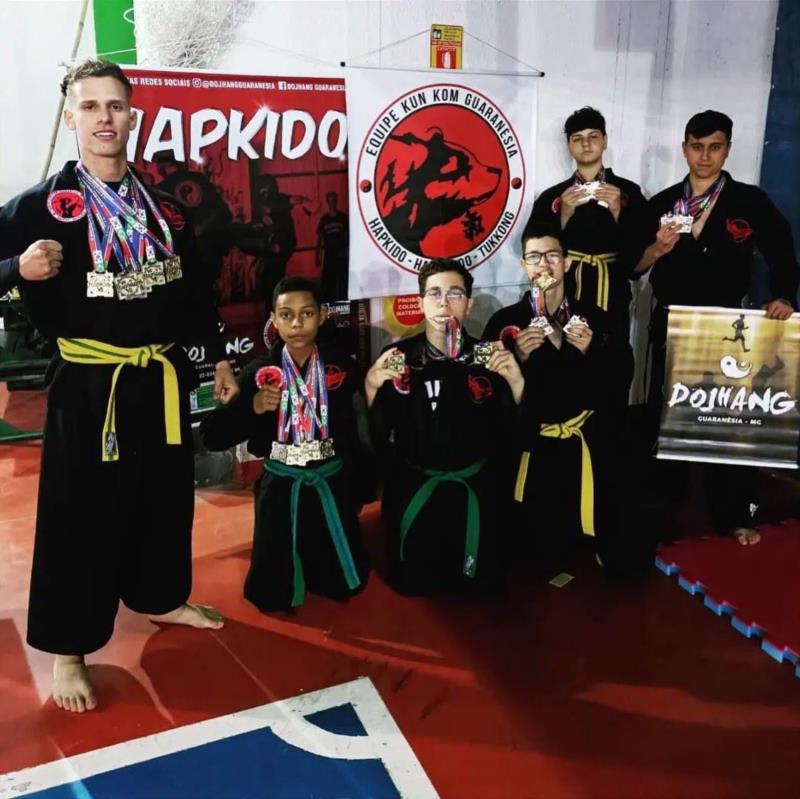 Equipe guaranesiana Dojhang conquista ótimos resultados em Campeonato Mundial de Hapkido 