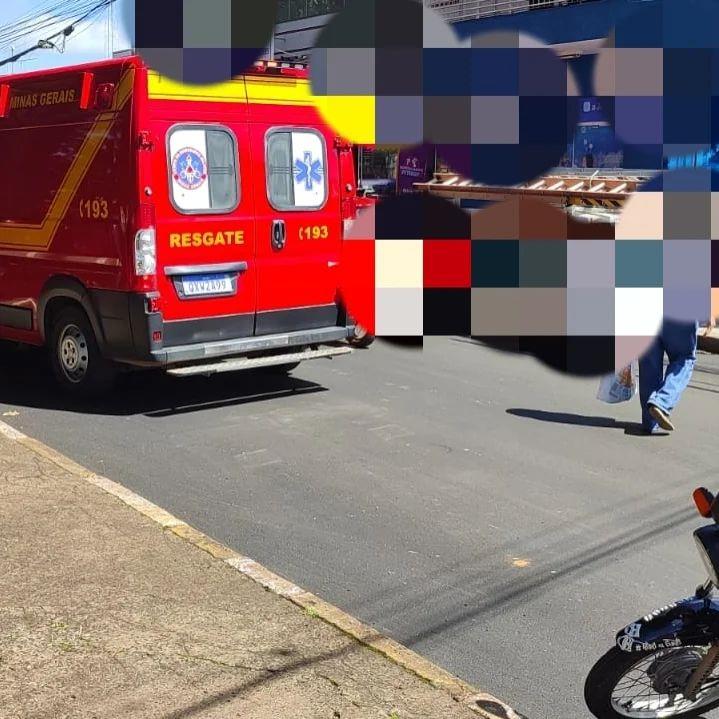 Batida entre motocicletas na Avenida Dona Floriana deixa condutor ferido 