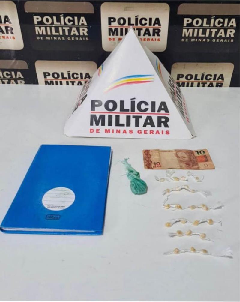 Em Guaxupé, drogas são apreendidas no Jardim Rosana pela PM