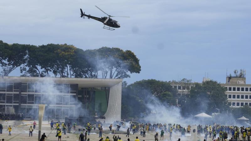 Três pessoas foram presas no Sul de Minas em decorrência dos ataques do dia 8 de janeiro em Brasília 