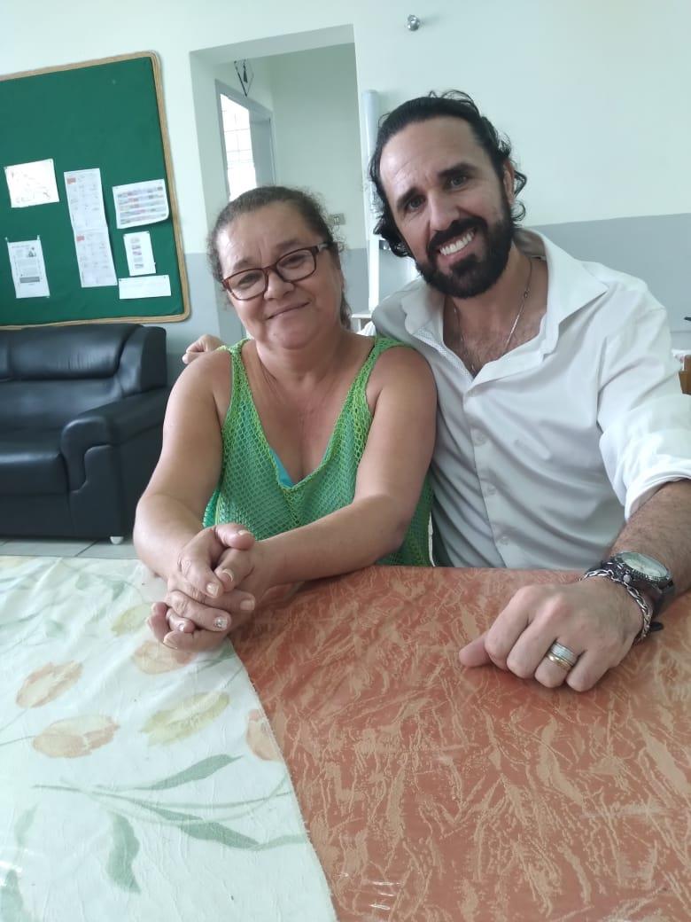 Ele veio de Portugal e visitou a Escola Nossa Senhora Aparecida, em Guaxupé 