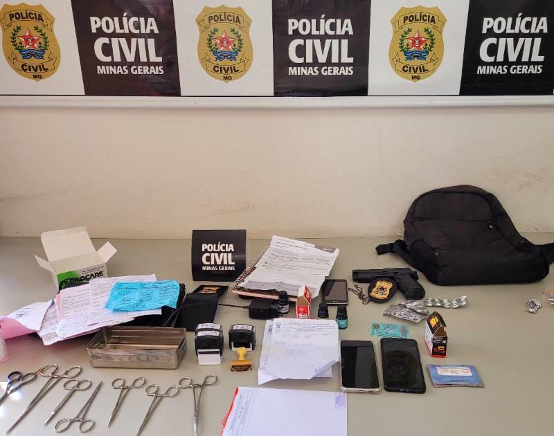 Dois suspeitos de exercício ilegal da medicina são presos no Sul de Minas