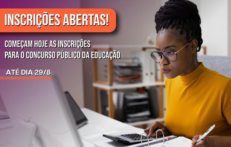 Começam nesta segunda-feira as inscrições para o concurso público da Secretaria de Educação de Minas Gerais