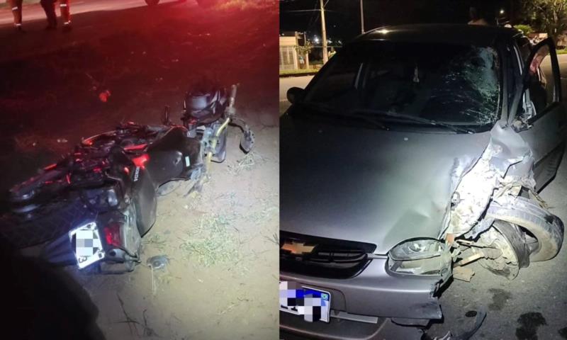 Em Guaxupé, motociclista de 42 anos morre ao bater veículo em carro 