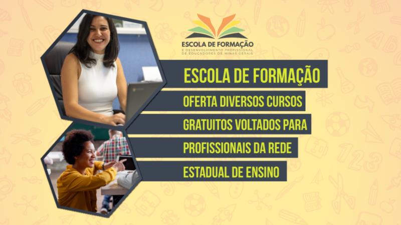 Governo de Minas oferece cursos gratuitos para profissionais da rede estadual de ensino