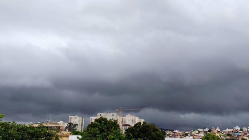 Inmet alerta para tempestade com granizo em Guaxupé e várias outras cidades do Sul de Minas 