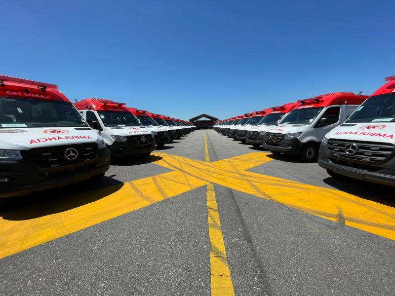 Cidades da região, como Monte Santo e Nova Resende, receberão novas ambulâncias do Samu 