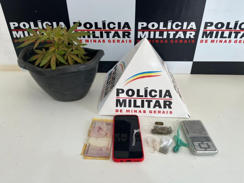 Operação Policial em Conceição da Aparecida resulta na apreensão de drogas e prisão em flagrante