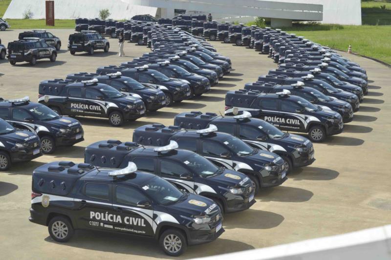 Delegacias de Polícia Civil de Muzambinho, Nova Resende e de várias outras cidades de Minas receberão novas viaturas