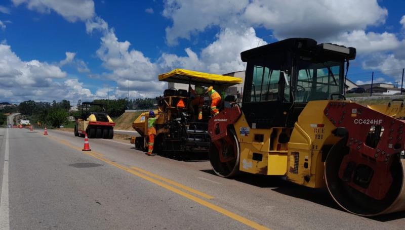 EPR Vias do Café segue com obras de manutenção de pavimento e conservação das rodovias nesta semana