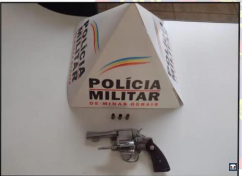 Polícias Militar e Civil prendem autor de porte ilegal de arma em Nova Resende 