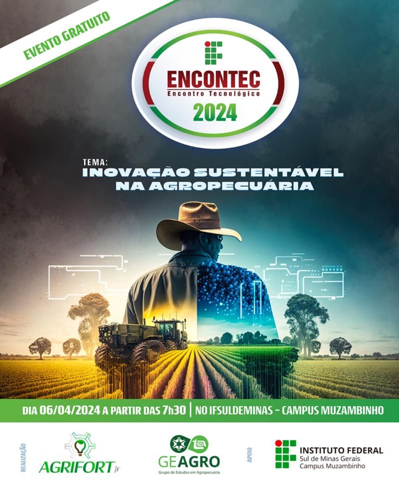 11ª Edição do ENCONTEC será dia 6 de abril em Muzambinho 